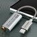 KEYSION DSD256 HIFI ЦАП Усилитель для наушников USB Type C, Сереб...