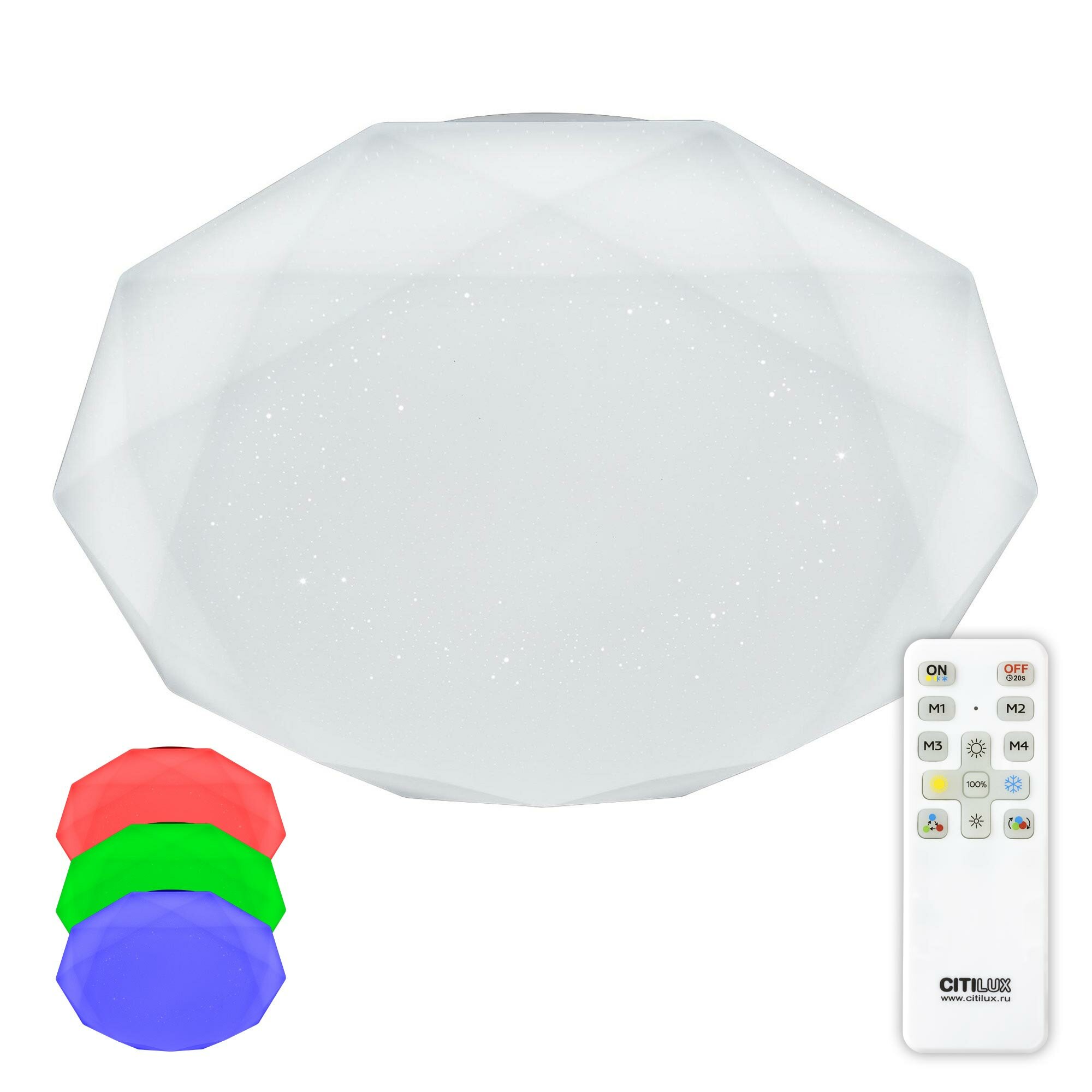 Светильник для дома потолочный Citilux Астрон CL733900G, цвет арматуры белый