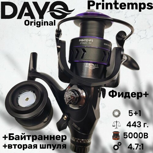 Катушка карповая для фидера Dayo Printemps 5000