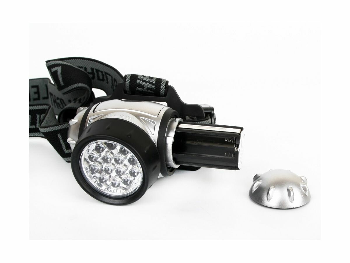 Фонарь налобный Ultraflash LED5352 серебристый - фото №4
