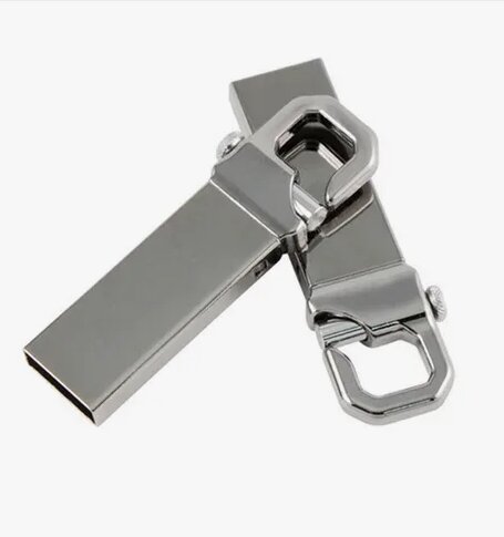 Флешка USB Flash, HP, 8GB, металлическая, с интерфейсом USB 2.0/3.0 — фото 1