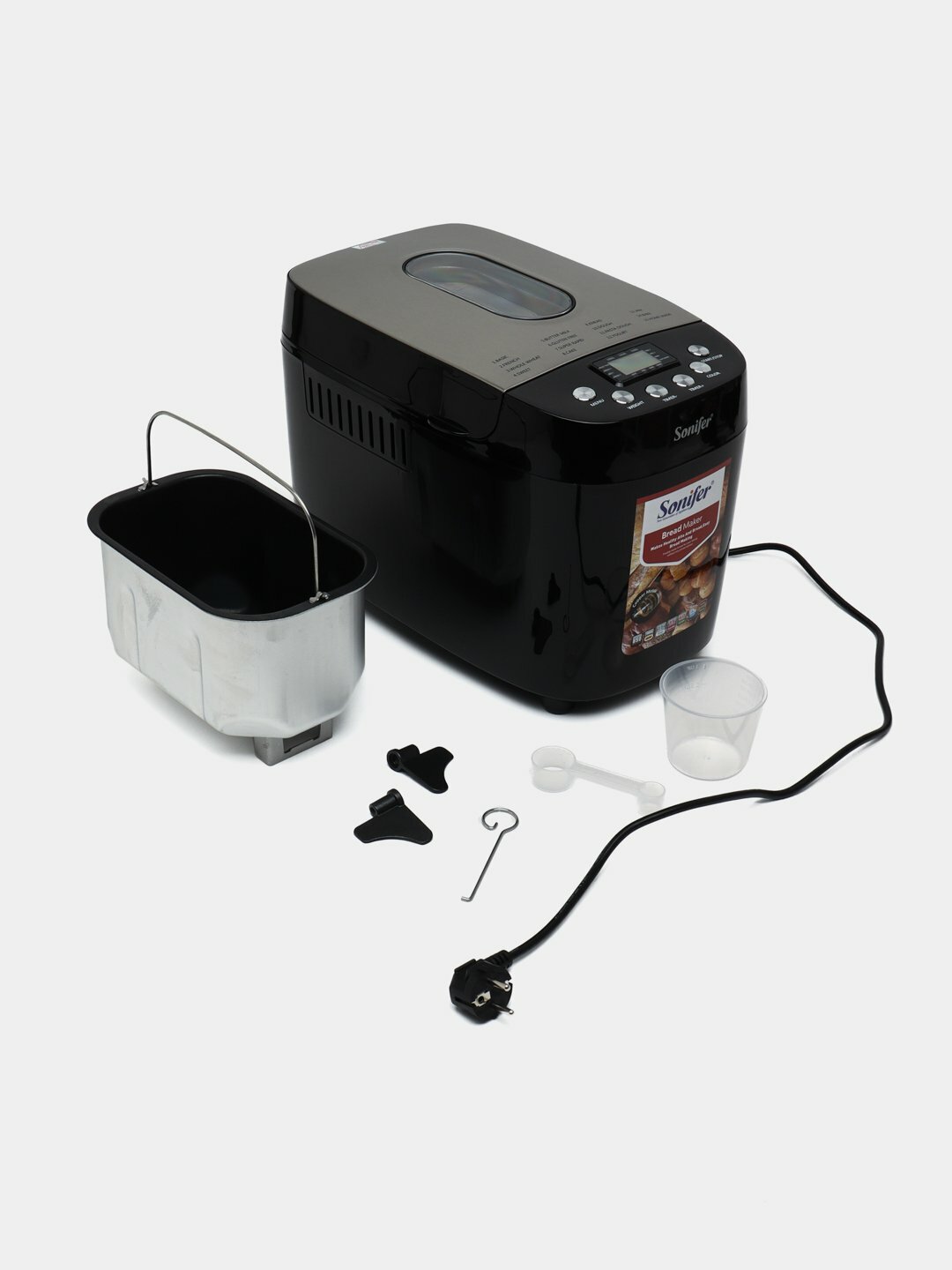 Хлебопечка Sonifer SF-4025, 15 программ, 850Вт, защита от перегрева — фото 1