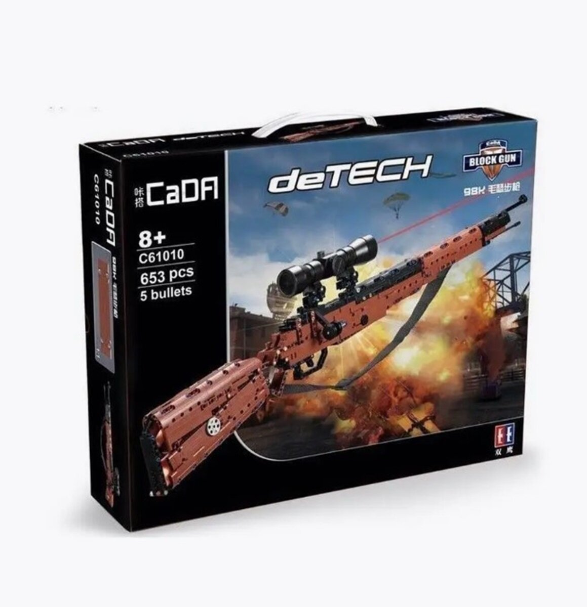 Конструктор Double Eagle Мушкет, 653 деталей, в коробке C61010W