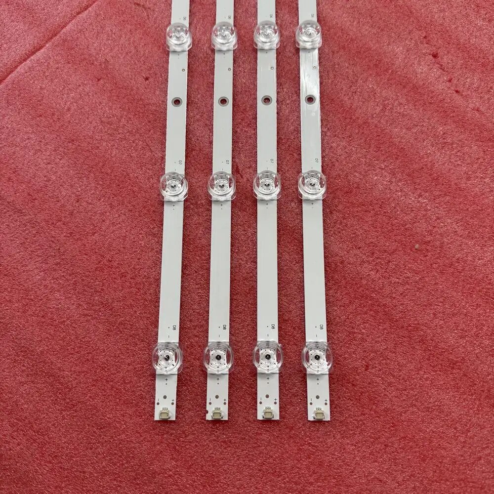 Светодиодные Ленты Xiaomi Светодиодная лента для Xiaomi TV L43M5-5ARU L43M5-4X L43M5-FA GC43D08-ZC26AG-15 303GC430062, 4 штуки, beented