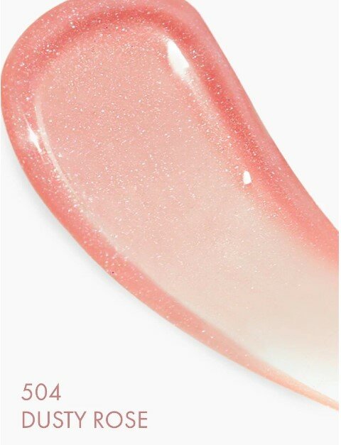 Блеск для губ LUXVISAGE ICON LIPS с эффектом объема и сияния, тон 504-Dusty rose — фото 1