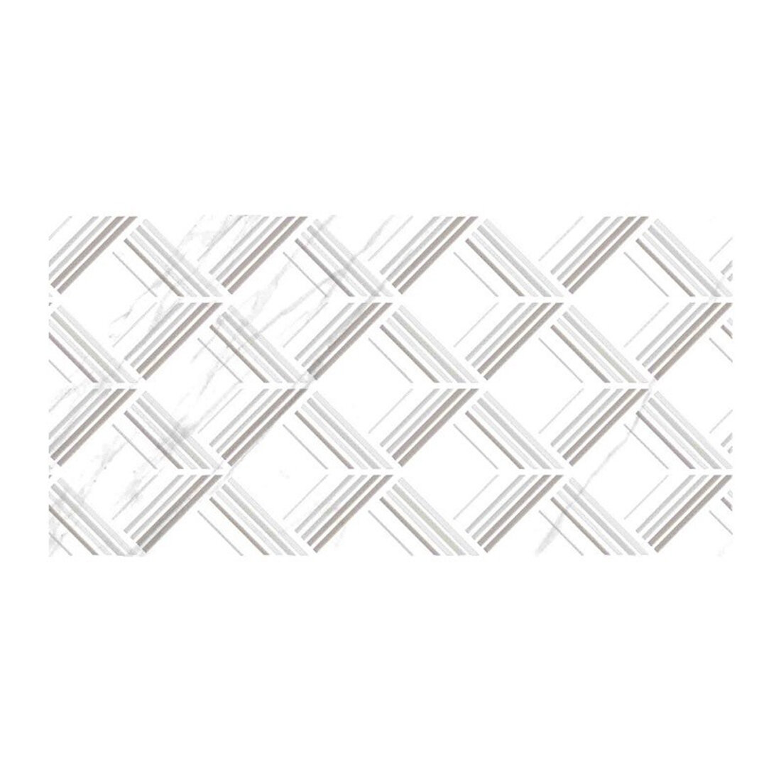 Аксима Флорида D декор 250х500х8мм (8шт) (1 кв. м.) глянцевый бежевый