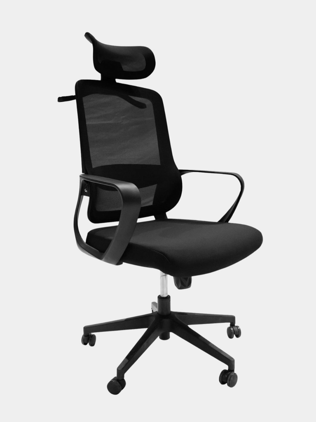 Кресло для офиса Pricher от Dafna, сетчатое, с колесами, черный