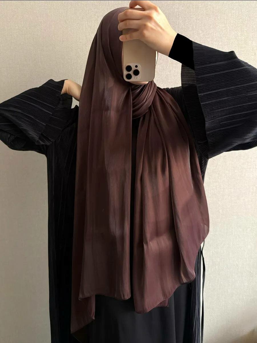 Комплект с шарфом Arganza sharf, sharf, hijab, romol,kashka, shifon, trikataj для девочек и женщин