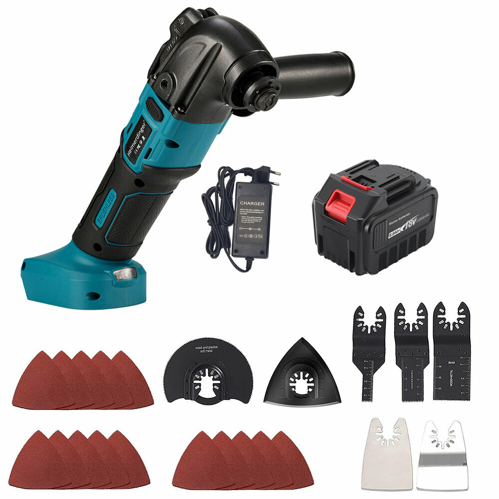 Реноватор Heimerdinger LB206 бесщеточный двигатель 4.0 А/ч 2 аккумулятора