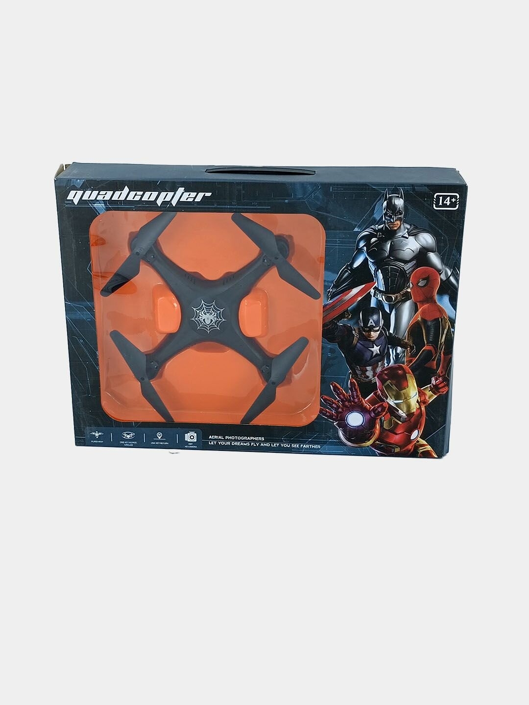 Квадрокоптер Avengers - Capitan Amerika и Spider Man Y35-2 — фото 1