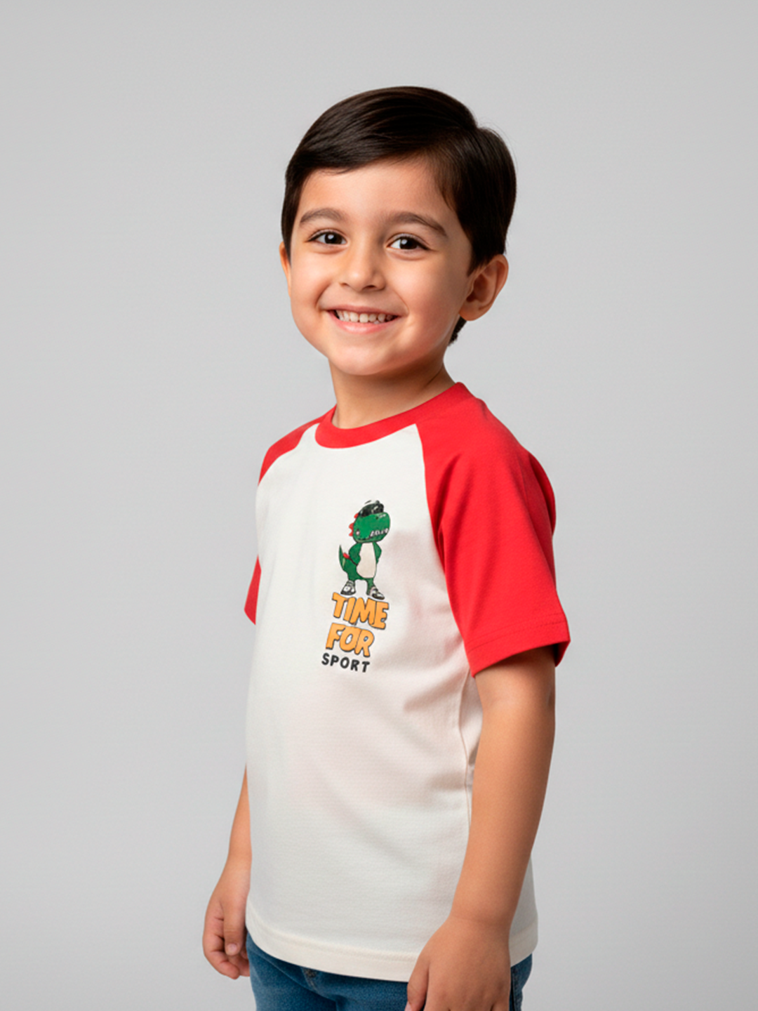 Футболка neo, размер 104, экрю — фото 1