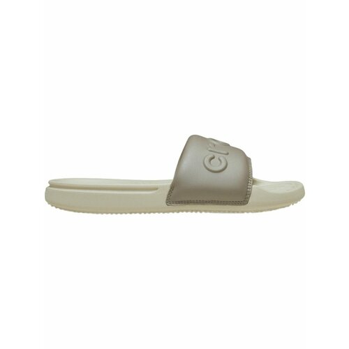 фото Сабо crocs crocs all day slide w, размер w9 us, бежевый