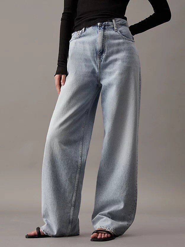 Джинсы палаццо Calvin Klein Jeans