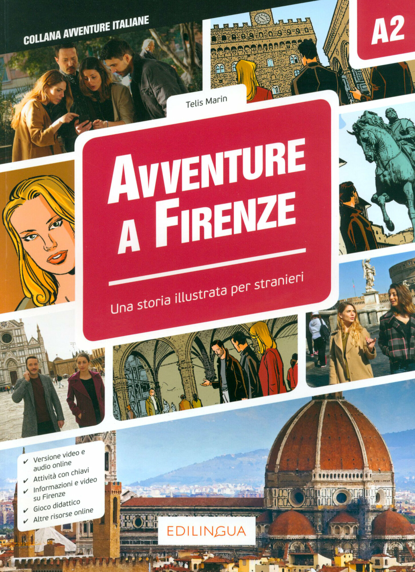 Avventure a Firenze. Storie illustrate per stranieri. Livello elementare. A2 - фото №2