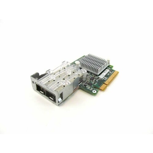 QLE8142-SR-CK Qlogic Dual-port 10GbE-to-PCI Express Converged Network Adapter with SFP+ SR optical modules supporting distances up to 300m