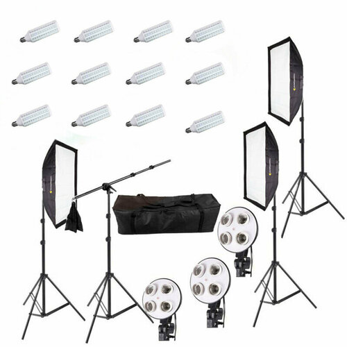 Комплект постоянного освещения светодиодный 300Вт 5000K Fotokvant LED-13 KIT