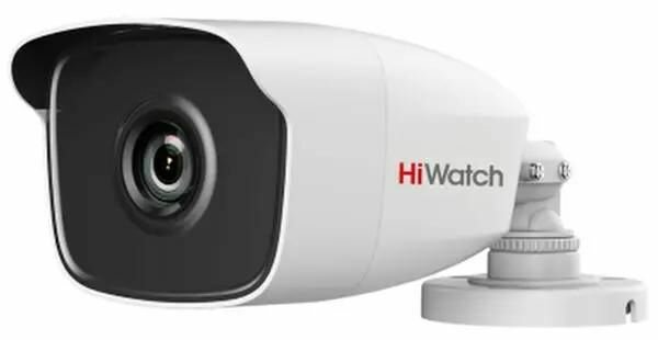 Камера видеонаблюдения аналоговая HIWATCH DS-T220, 1080p, 3.6 мм, белый [ds-t220 (3.6 mm)]
