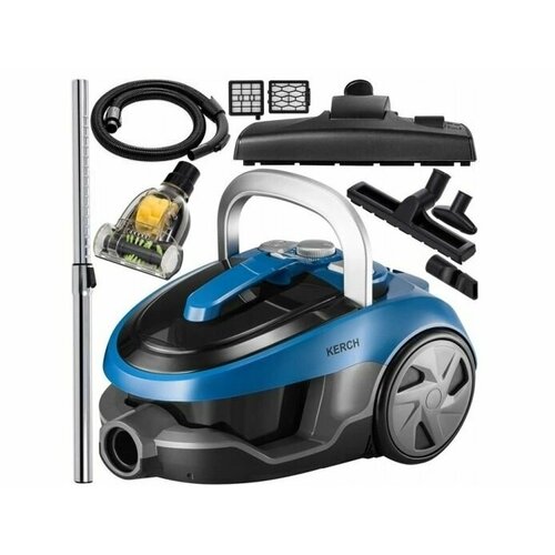 Бытовой пылесос KERCH Master VC3200 4000 Вт серыйсиний 2333000₽