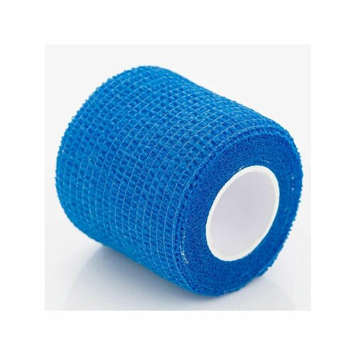 фото Хоккейная синяя грип-лента для клюшки нет бренда