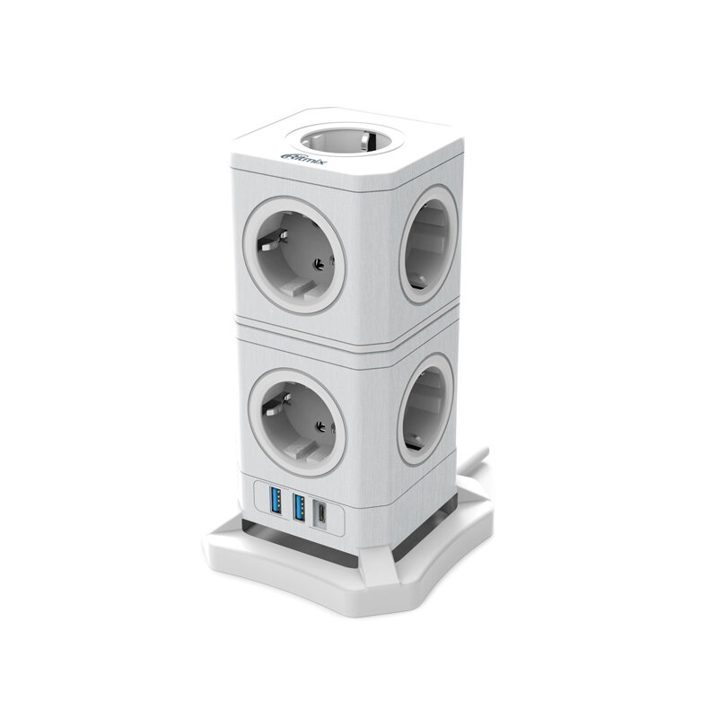 Сетевой фильтр Ritmix RM-292C 9 Sockets 2m White