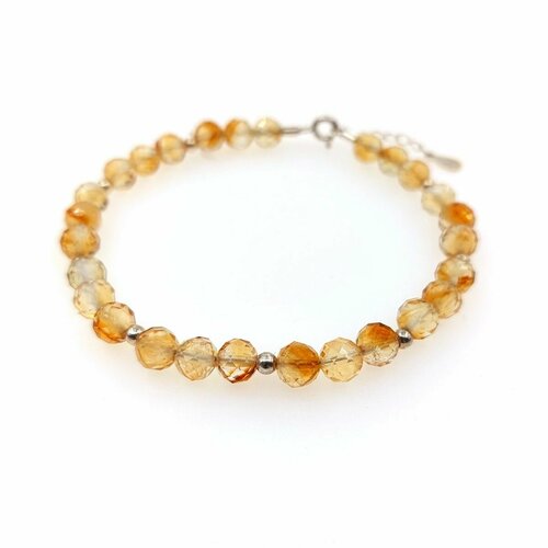Браслет, цитрин, размер 20 см