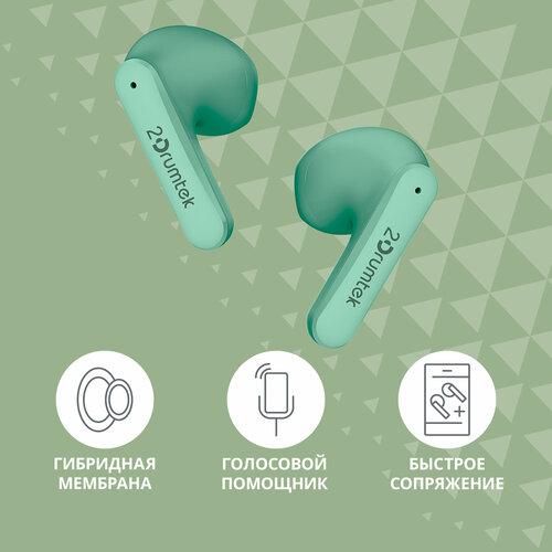 Гарнитура A4Tech B20 TWS мятный (b20 mint green)