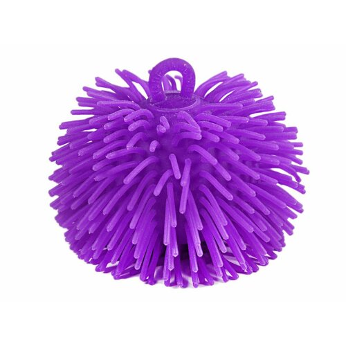 фото Игрушка антистресс резиновый шар пушистик неоновый малый игрушка-праздник