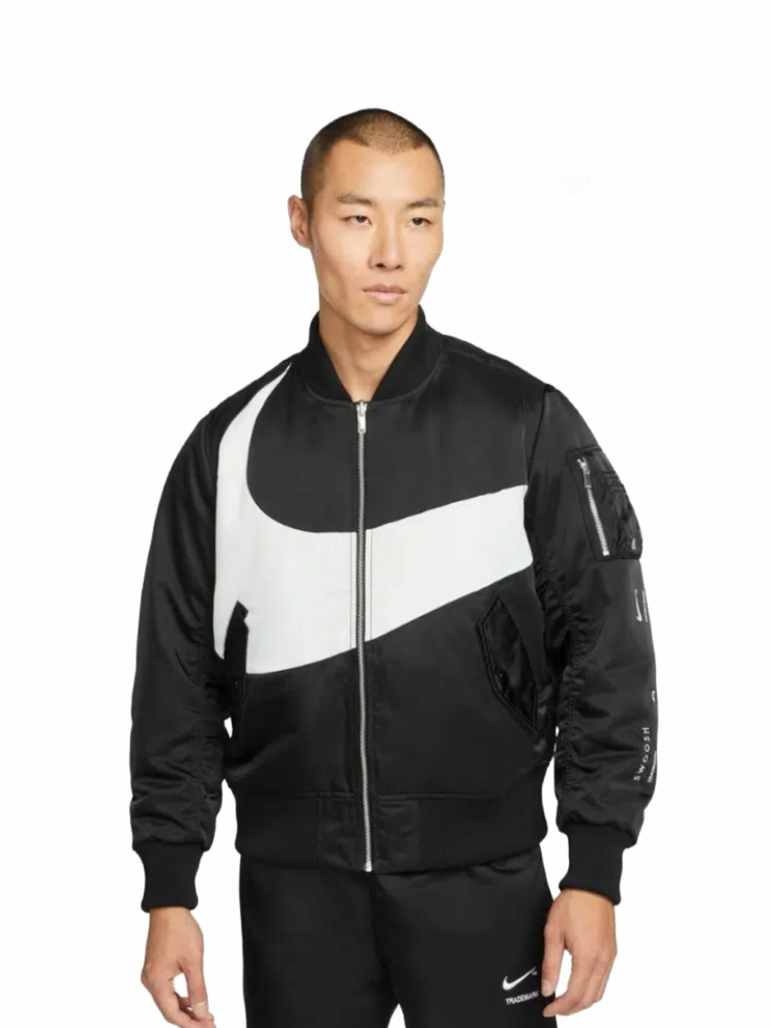 Куртка - бомбер двухсторонняя Nike Men's Sportswear Reversible Aviator Jacket размер S