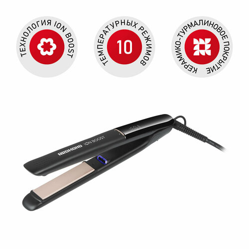 Выпрямитель для волос REDMOND HS1716 черный 4510₽