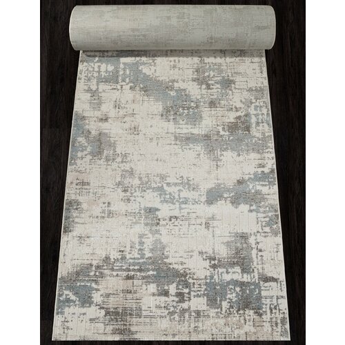 Ковер 3DEE2 - Дорожка Голубой, Современный, Ковер на пол, в гостиную, спальню, в ассортименте, Турция, Бельгия, Россия (300 см. на 2500 см.)