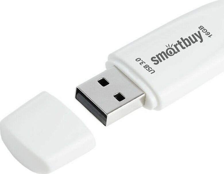 USB флеш-накопители SmartBuy (SB016GB3SCW) UFD 3.0/3.1 016GB Scout White