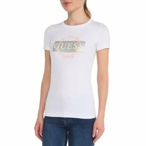 Футболка GUESS, размер L, белый