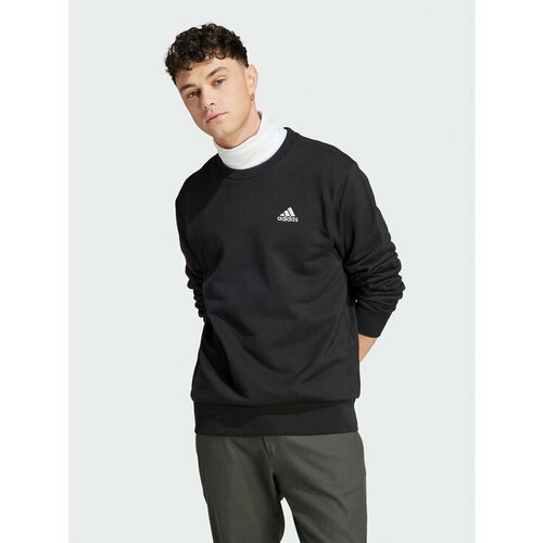 Свитшот adidas, размер XXL [INT], черный свитшот puma essentials small logo men’s sweatshirt размер m черный