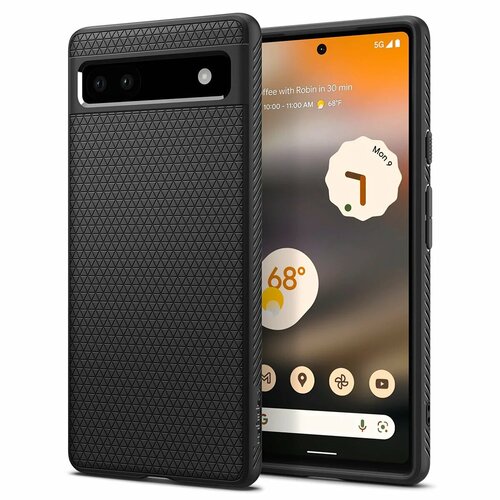 Чехол Spigen Liquid Air (ACS04474) для Google Pixel 6a (Black)