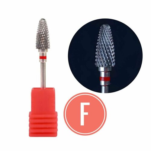 Incidental-Art, Фреза твердосплавная кукуруза (красная)-F , от Dentalrus