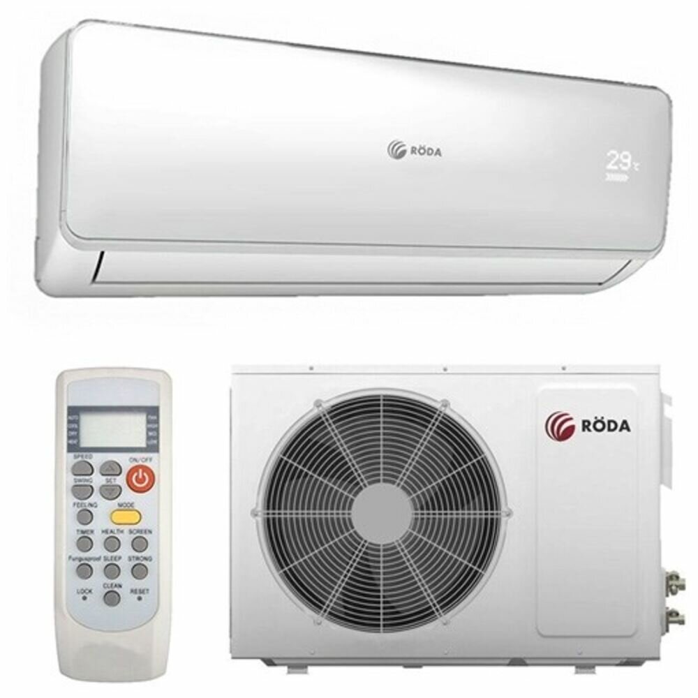 Сплит-система Roda Silver Inverter RS-AL24F/RU-AL24F