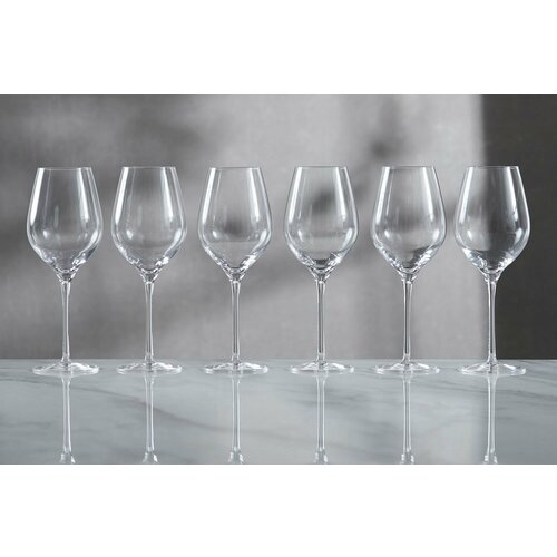 Набор бокалов для красного вина 495 мл, Стекло, 6 шт