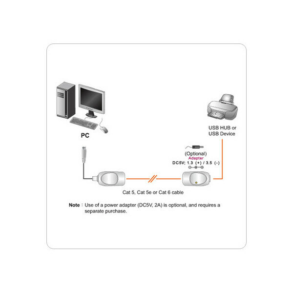 Удлинитель USB ATEN (UCE60) - фото №6