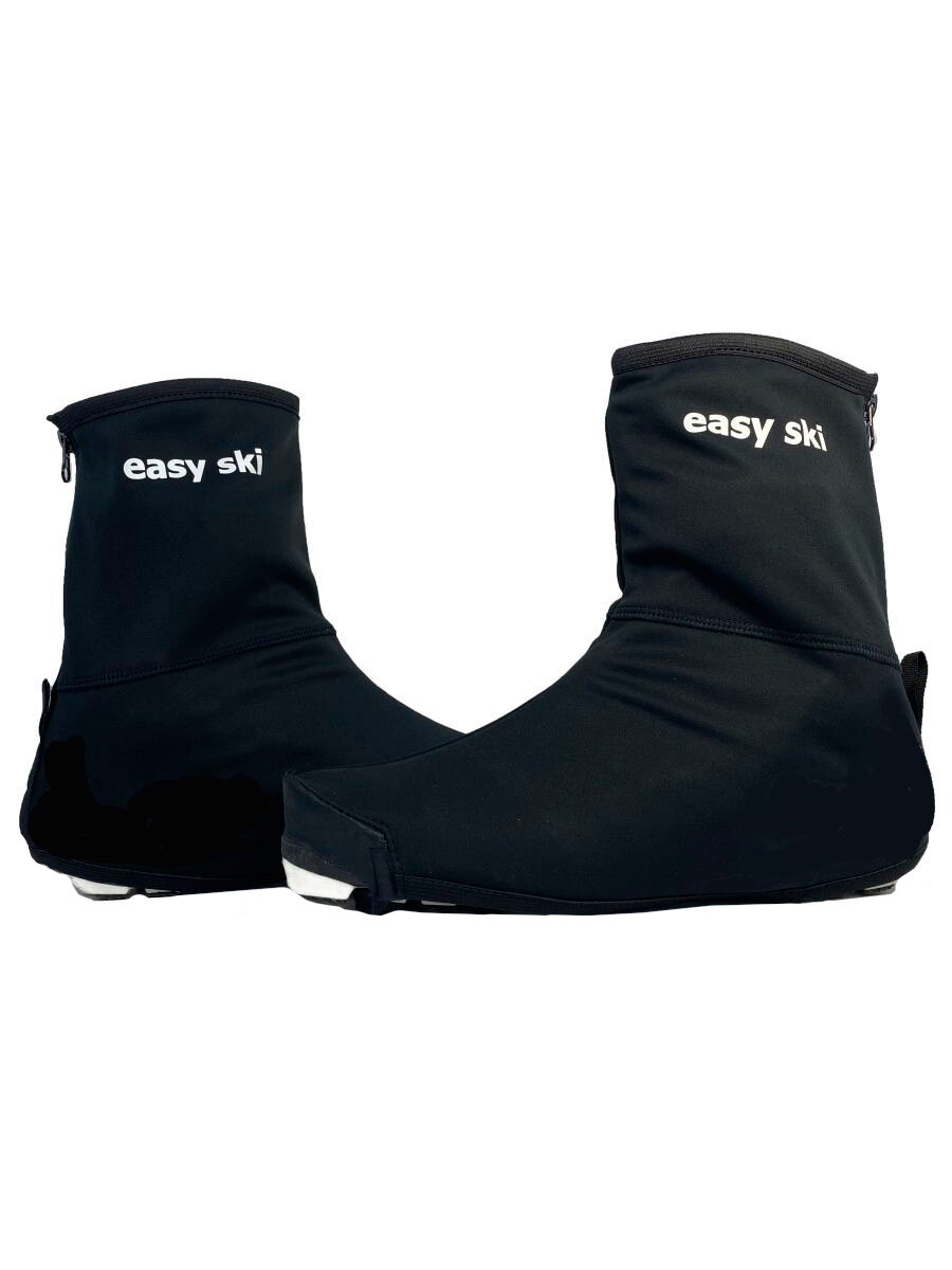 Чехол для обуви и лыжных ботинок с флисом для креплений NNN и SNS черный размер 38-42