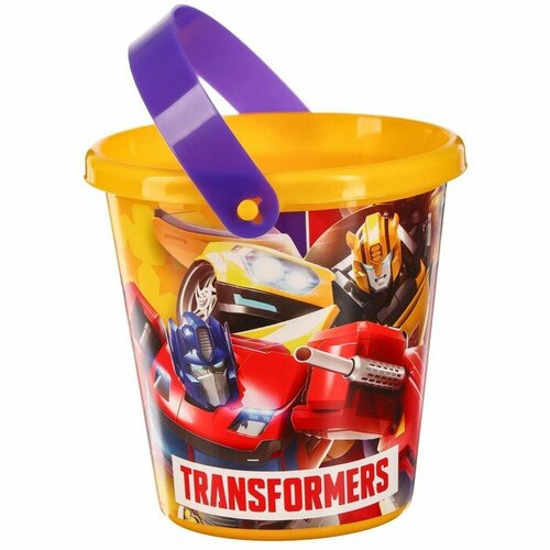 Ведро для игры с песком Трансформеры 1 л 372₽