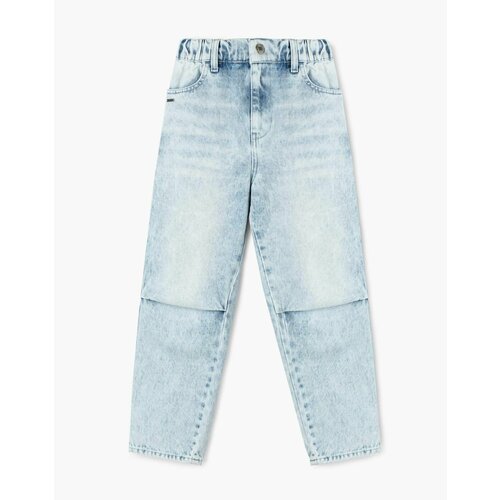 Джинсы Gloria Jeans, размер 5-6л/116 (30), синий джинсы gloria jeans с вышивкой на 5 лет