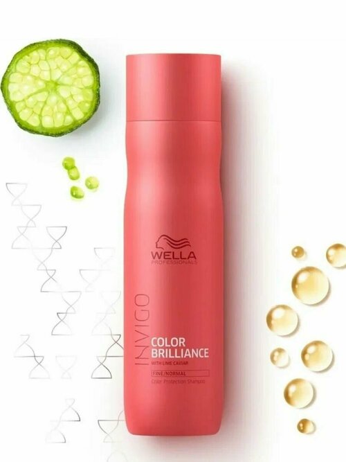 Wella INVIGO Color Brilliance FINE - Шампунь для окрашенных нормальных и тонких волос 250 мл