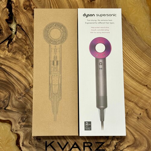 Фен для волос Supersonic лучшее Premium качество производство Малайзия фуксия 5 насадок темно розовый 1145000₽