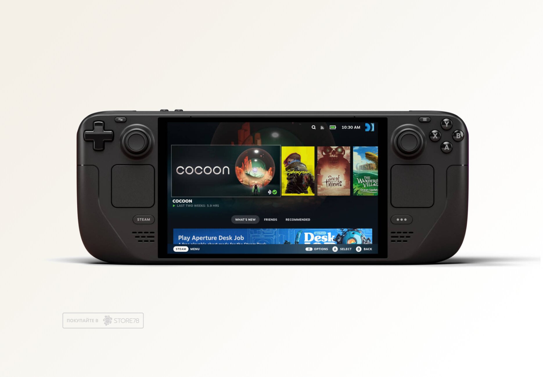 Игровая приставка Valve Steam Deck 16/1TB OLED Black