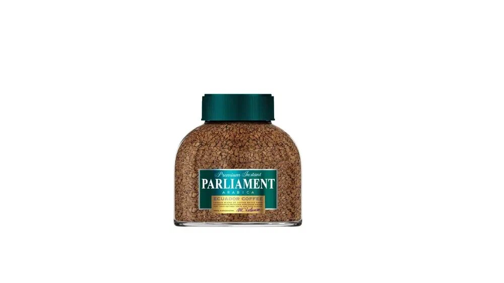 Кофе растворимый Parliament Arabica с молотым кофе, 100 г