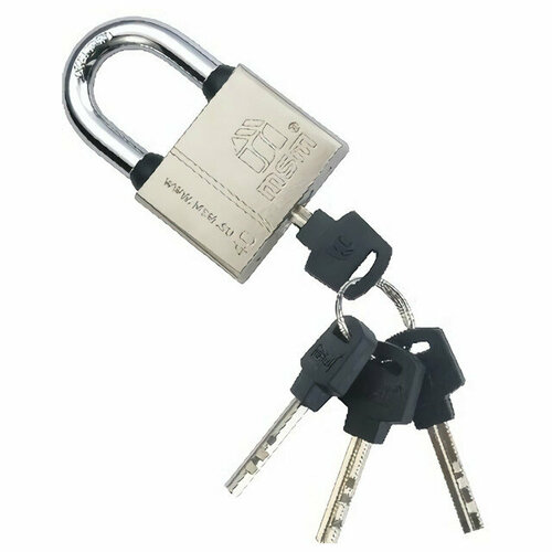 Замок навесной msm стальной повышенной секретности 60мм 2653₽