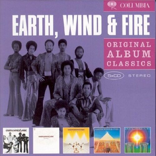 Компакт-Диски, Columbia, EARTH, WIND & FIRE - Original Album Classics (That's The Way Of The World / Gratitude / Spirit / All In All / I Am) (5CD) custom photo acrylic board led music plaque song code album cover plaque personalized qr code usb light