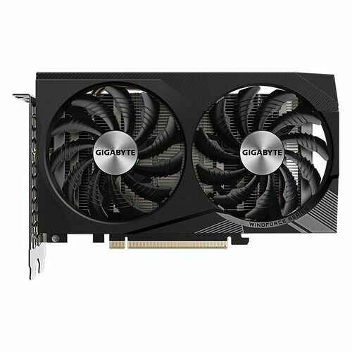 Видеокарта GIGABYTE NVIDIA GeForce RTX 3050 GV-N3050WF2OCV2-8GD 8ГБ Windforce, GDDR6, OC, Ret