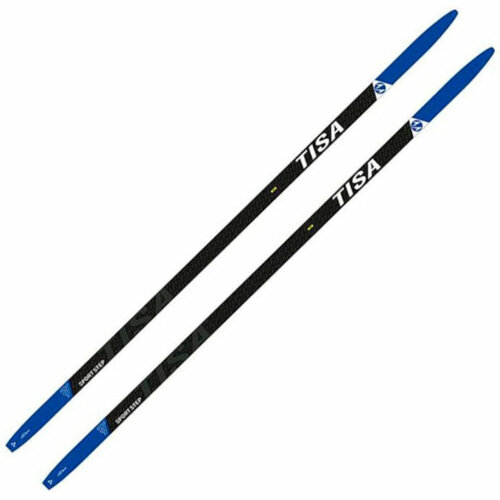 Лыжи беговые TISA Sport Step Blue (черный/синий) (202) лыжи беговые детские tisa sport step junior n91121v 120 см
