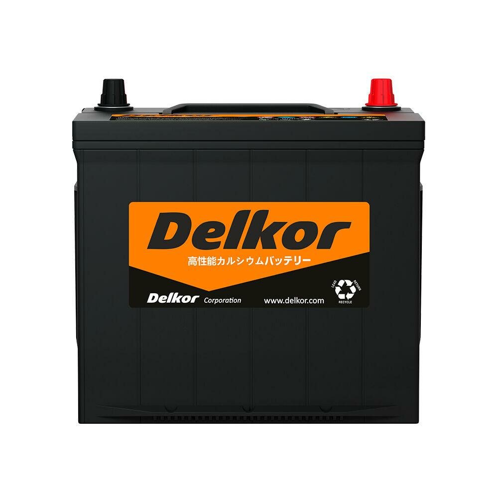 Аккумулятор Delkor 68Ач обратная полярность 80D23L